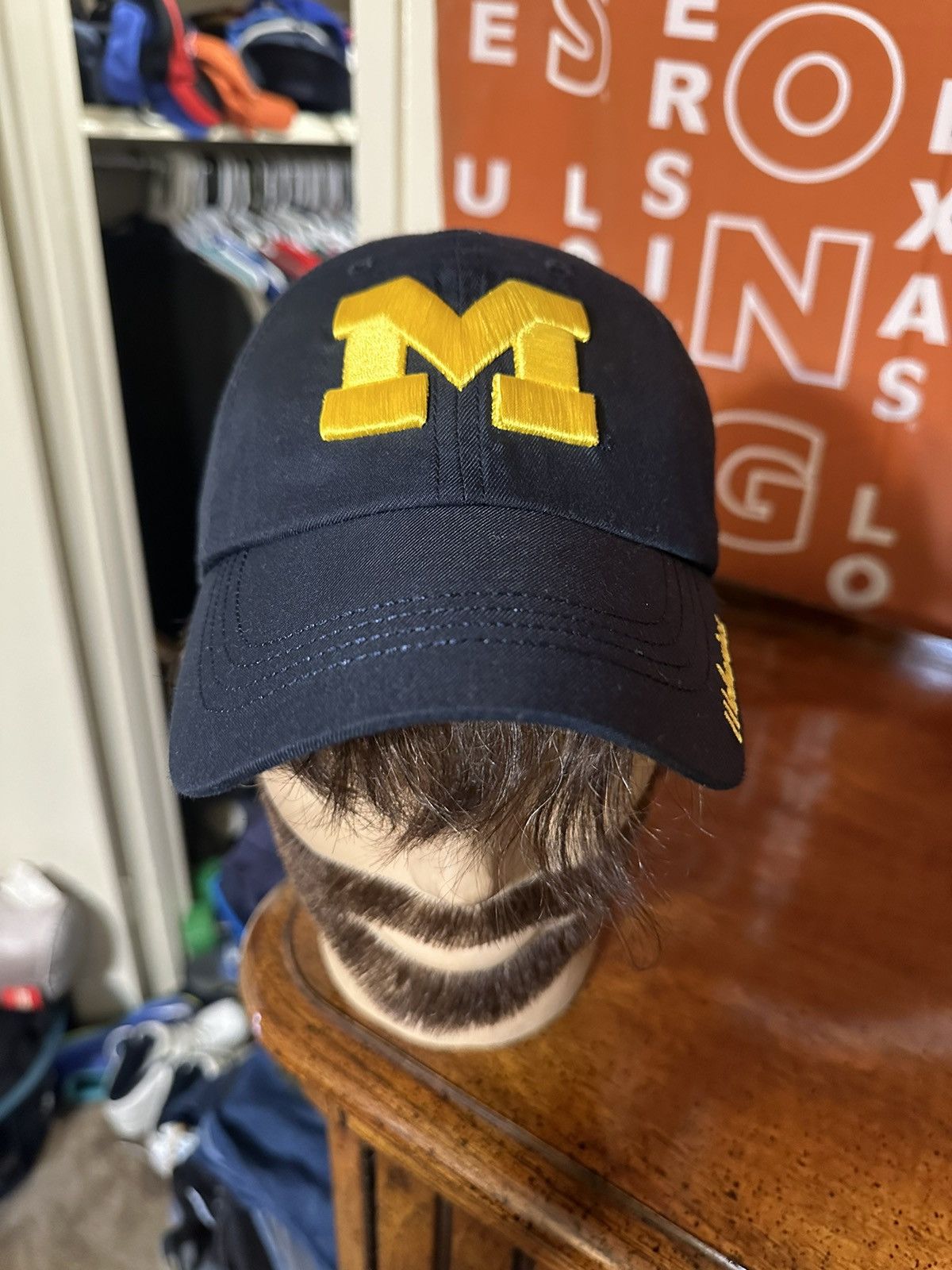 NCAA × Vintage Vintage Woman’s NCAA Michigan Wolverine hat 00s Size ONE SIZE - 2 Thumbnail
