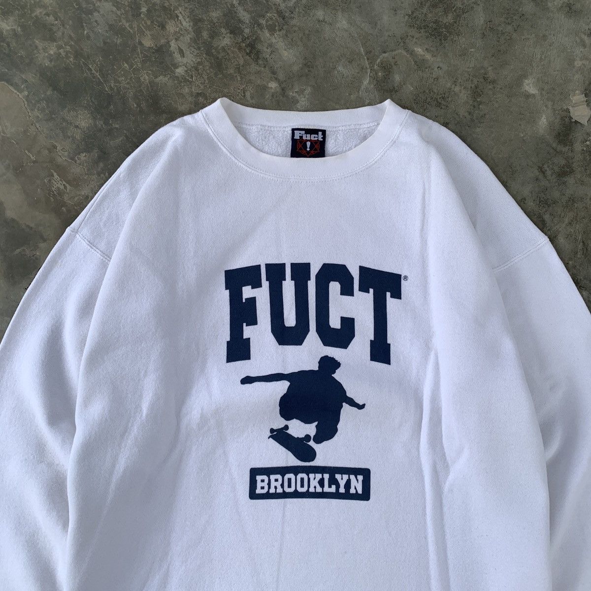 FUCT Vintage FUCT Skate Logo Brooklyn Sweatshirt Size US L / EU 52-54 / 3 - 2 Thumbnail