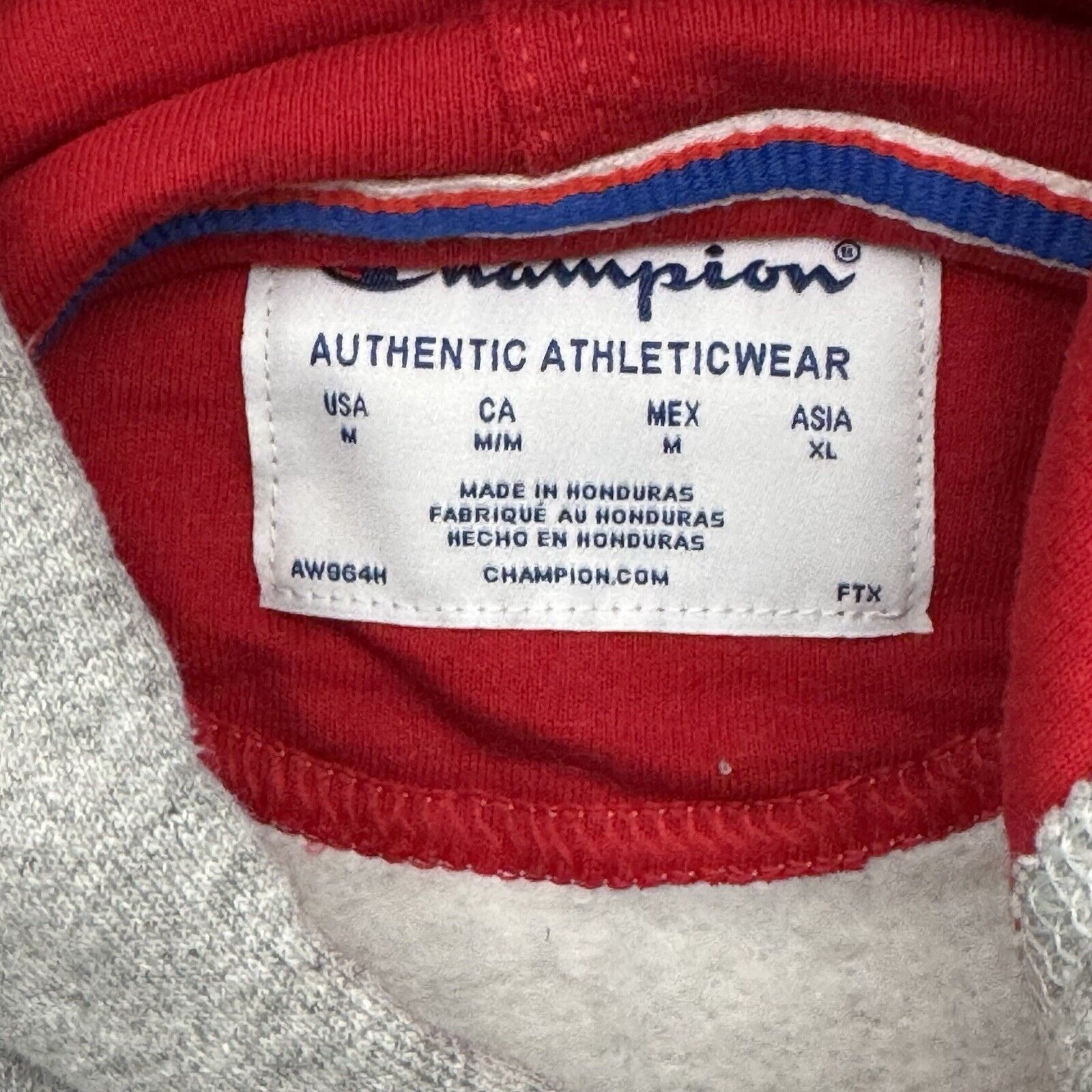 Champion Champion Powerblend Fleece Hoodie Medium Retro Activewear Size US M / EU 48-50 / 2 - 9 Thumbnail