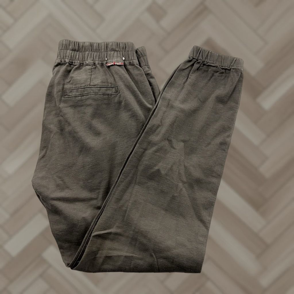 Hudson Hudson Linen Jogger Pants Women's XS Brown Size 26" / US 2 / IT 38 - 1 Thumbnail