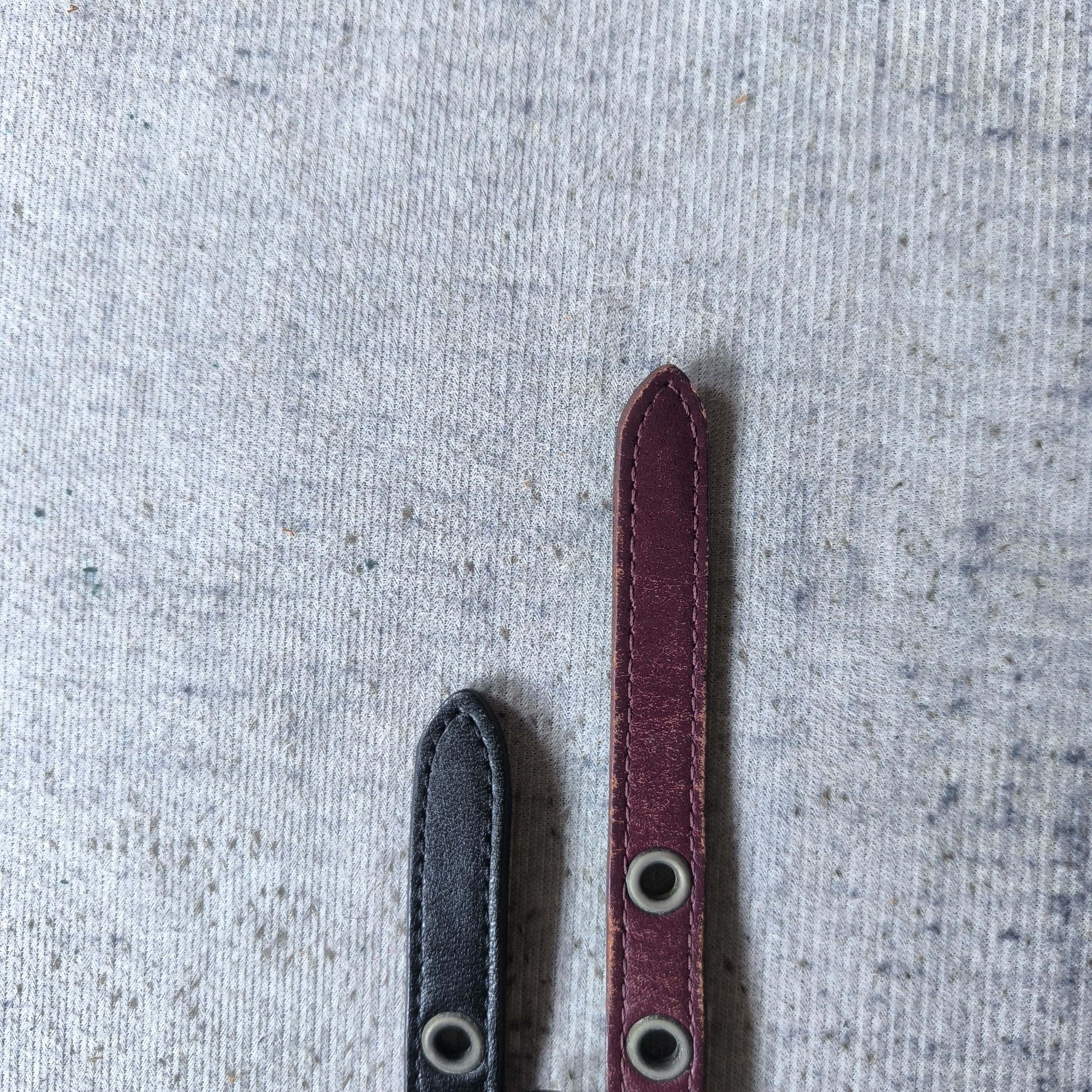 14th Addiction 💥 Segment rupert double prong zip punk rock leather belt Size ONE SIZE - 5 Thumbnail