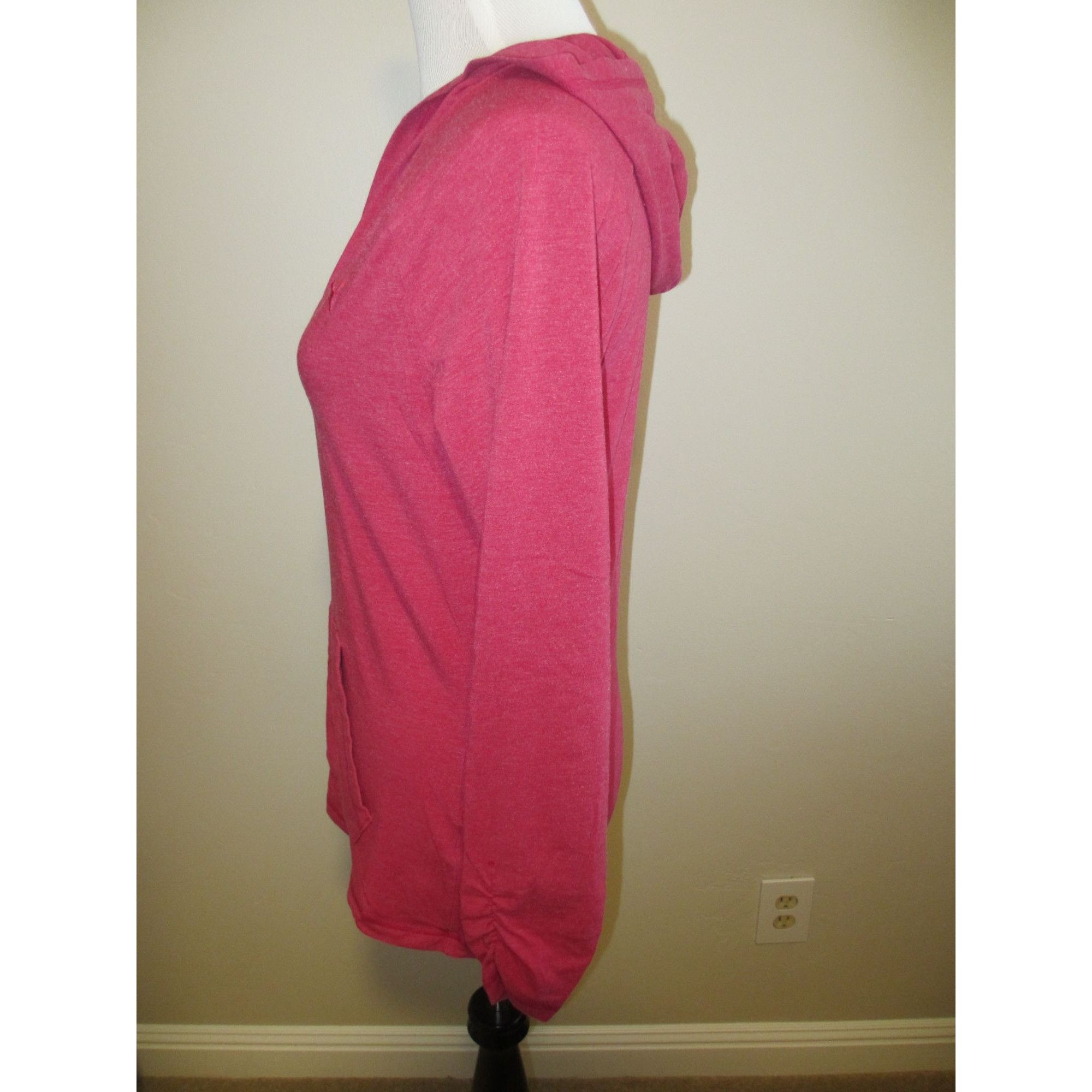 Puma Puma Brand Womens Pink Hooded Pullover With Front Pocket Lon Size M / US 6-8 / IT 42-44 - 4 Thumbnail