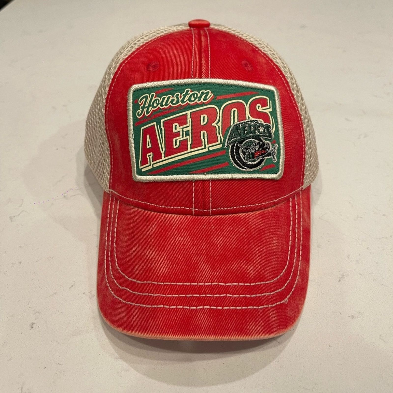 Other Red Houston Aeros Cap Size ONE SIZE - 1 Thumbnail