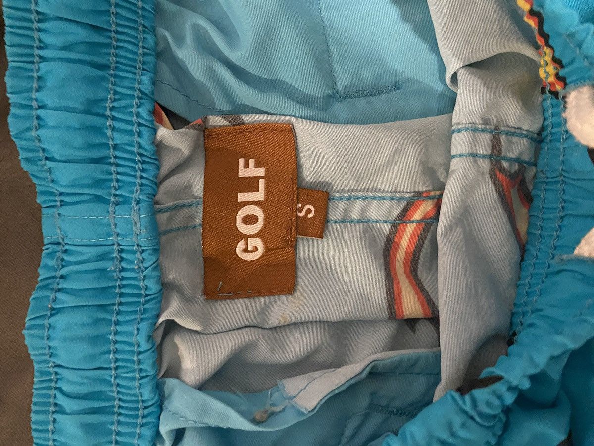 Golf Wang × Golf le Fleur Golf Wang Classic Blue Lightning Shorts Size US 30 / EU 46 - 3 Thumbnail