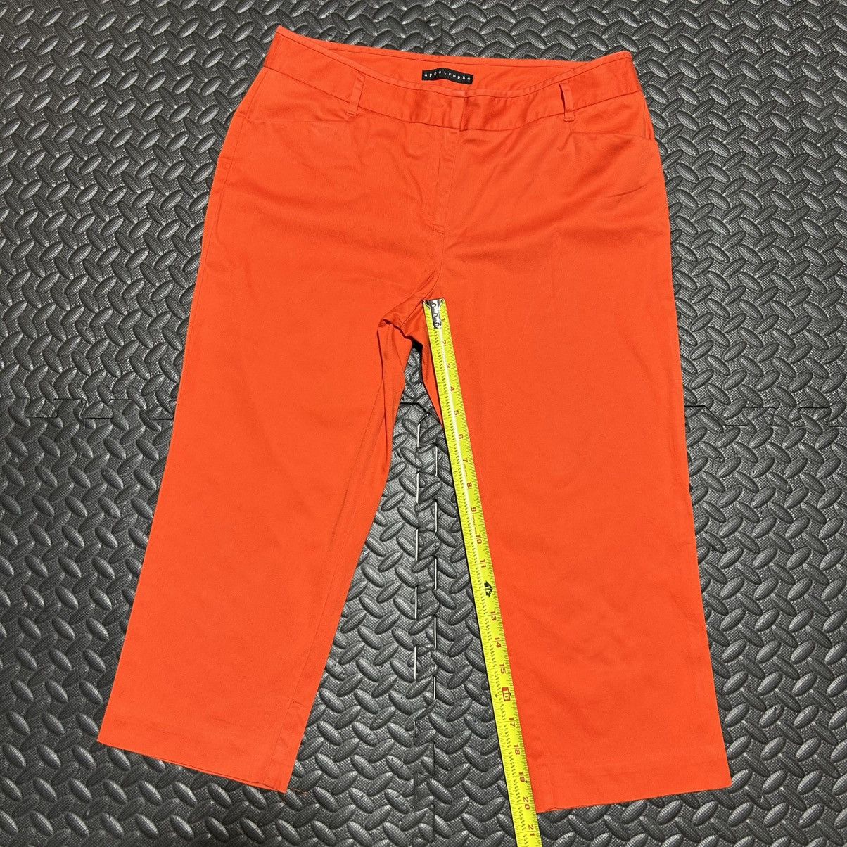 Other Apostrophe Dress Pants Capris Cropped Straight Leg Womens 8 Size 30" / US 8 / IT 44 - 6 Thumbnail