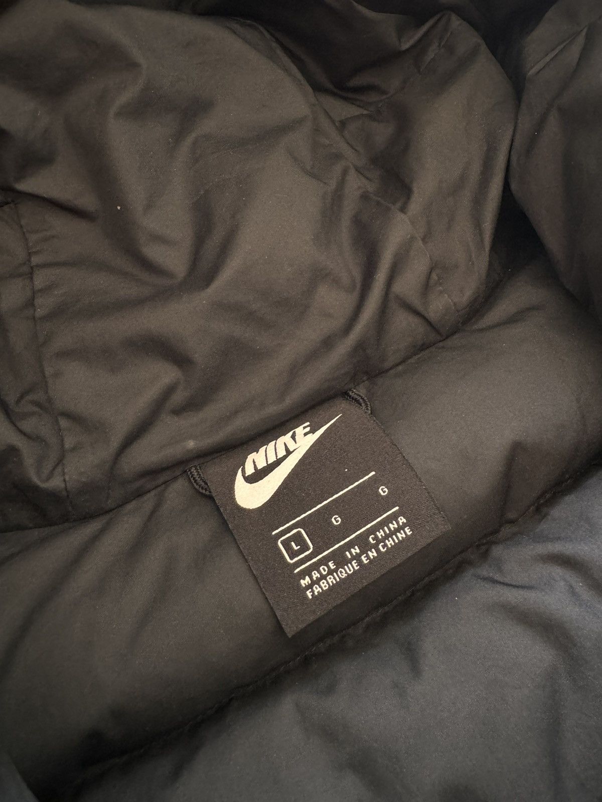 Nike × Nike ACG NIKE PUFFER DOWN BASIC LOGO OVERSIZE NYLON JACKET Size US L / EU 52-54 / 3 - 6 Thumbnail