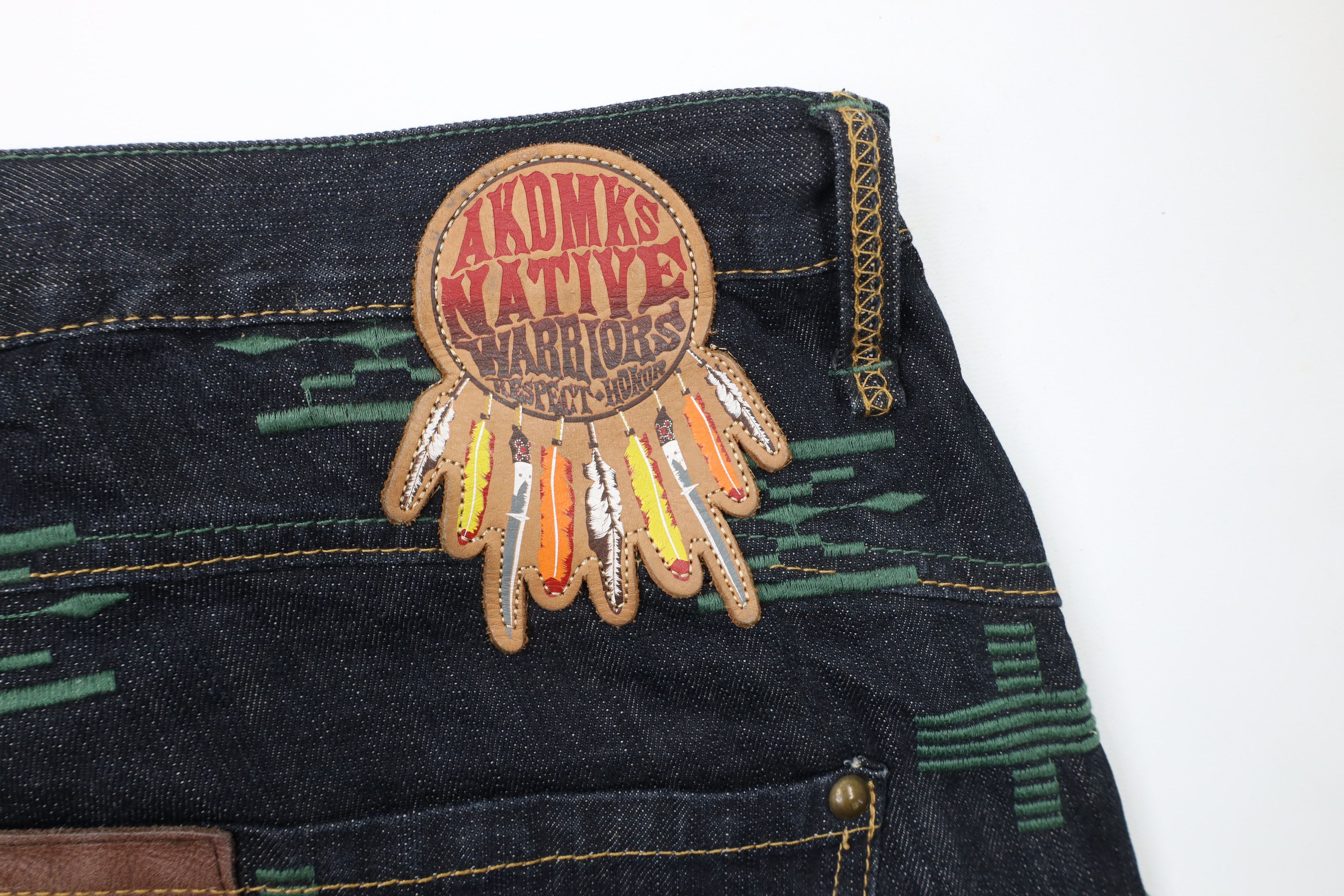 Vintage Vintage Y2K Streetwear Fiesta Warrior Baggy Wide Leg Jeans Size US 42 / EU 58 - 16 Thumbnail