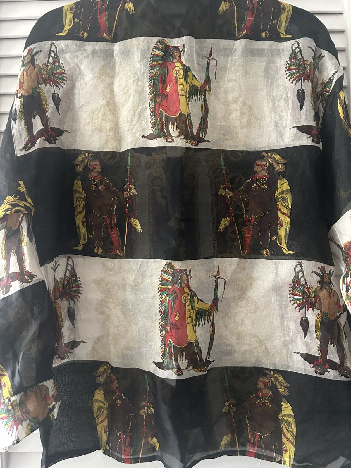 Versace 1980s gianni versace sheet shirt Size US S / EU 44-46 / 1 - 10 Thumbnail