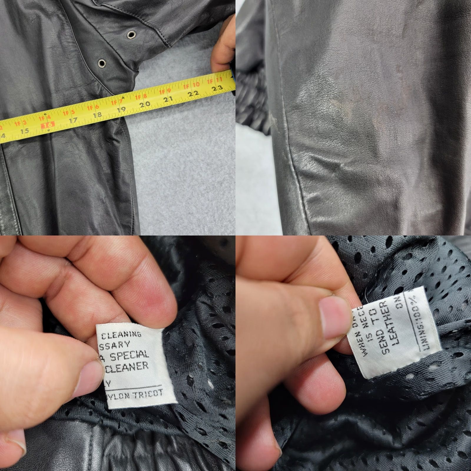 Vintage Tourmaster Riding Jacket adult Small Leather motorcycle apparel Jacket Unisex Adults Black 40 S Male Female? Size US S / EU 44-46 / 1 - 8 Thumbnail