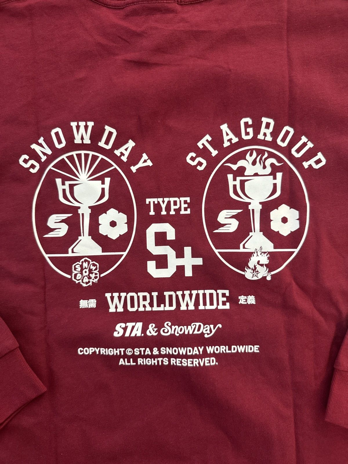 Snowday Snowday Long Sleeve Tee - Size Small - BRAND NEW! Size US S / EU 44-46 / 1 - 4 Thumbnail