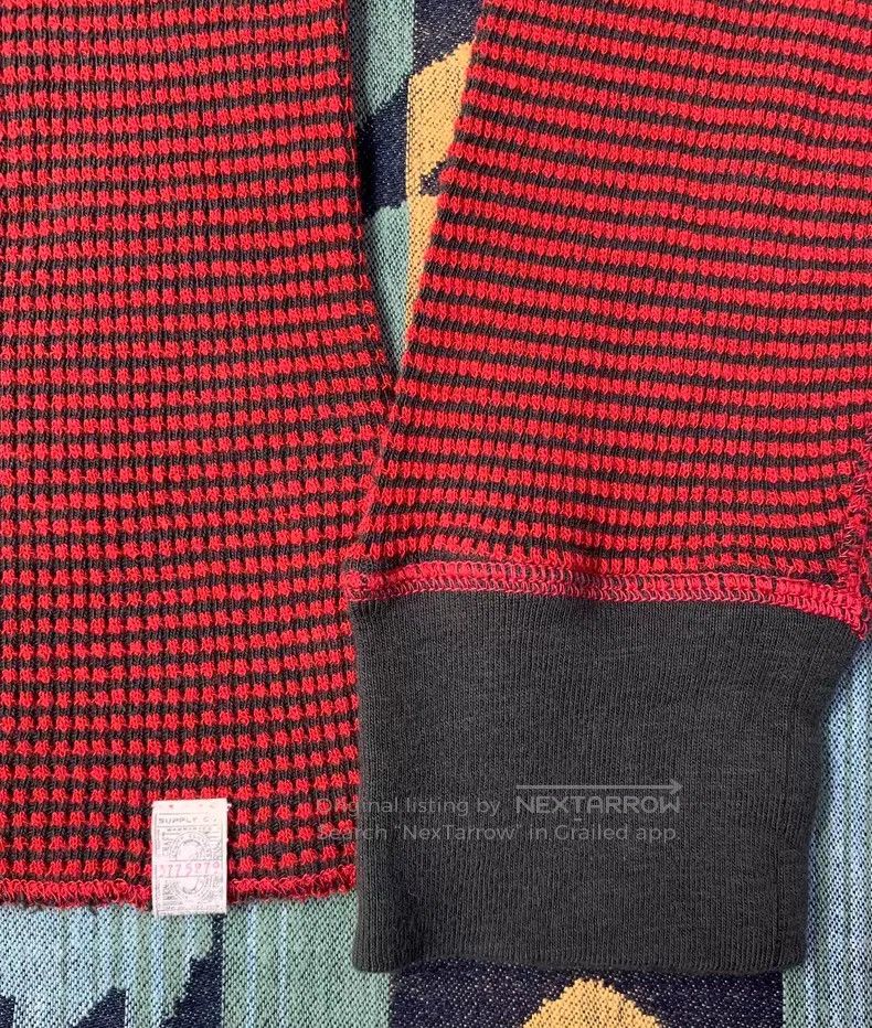 RRL Ralph Lauren RRL Ralph Lauren Waffle Long Sleeve T-Shirt Size US L / EU 52-54 / 3 - 4 Thumbnail