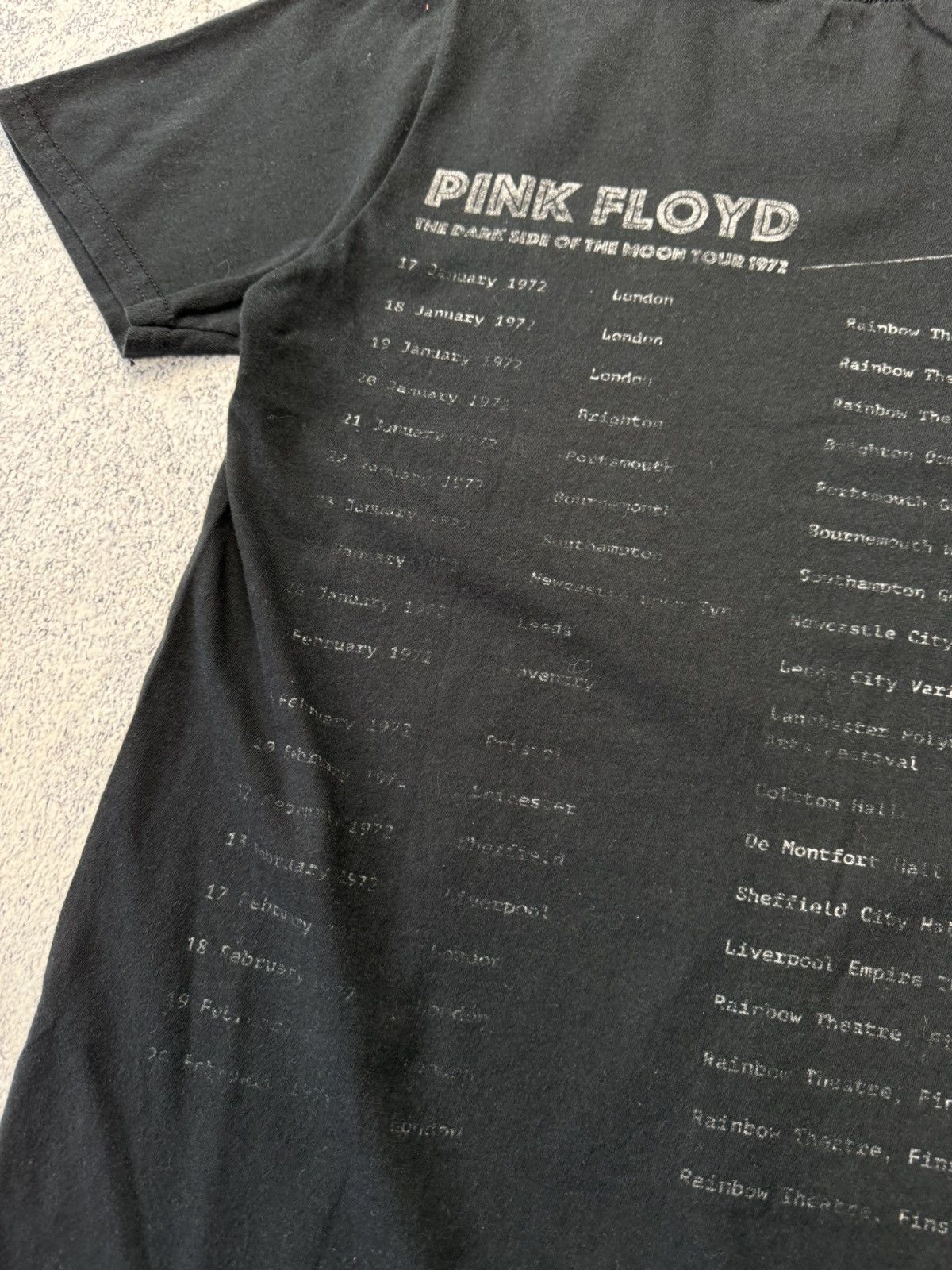 Band Tees Vintage Pink Floyd T-Shirts The Dark Side of the moon 1971s Size US S / EU 44-46 / 1 - 17 Thumbnail