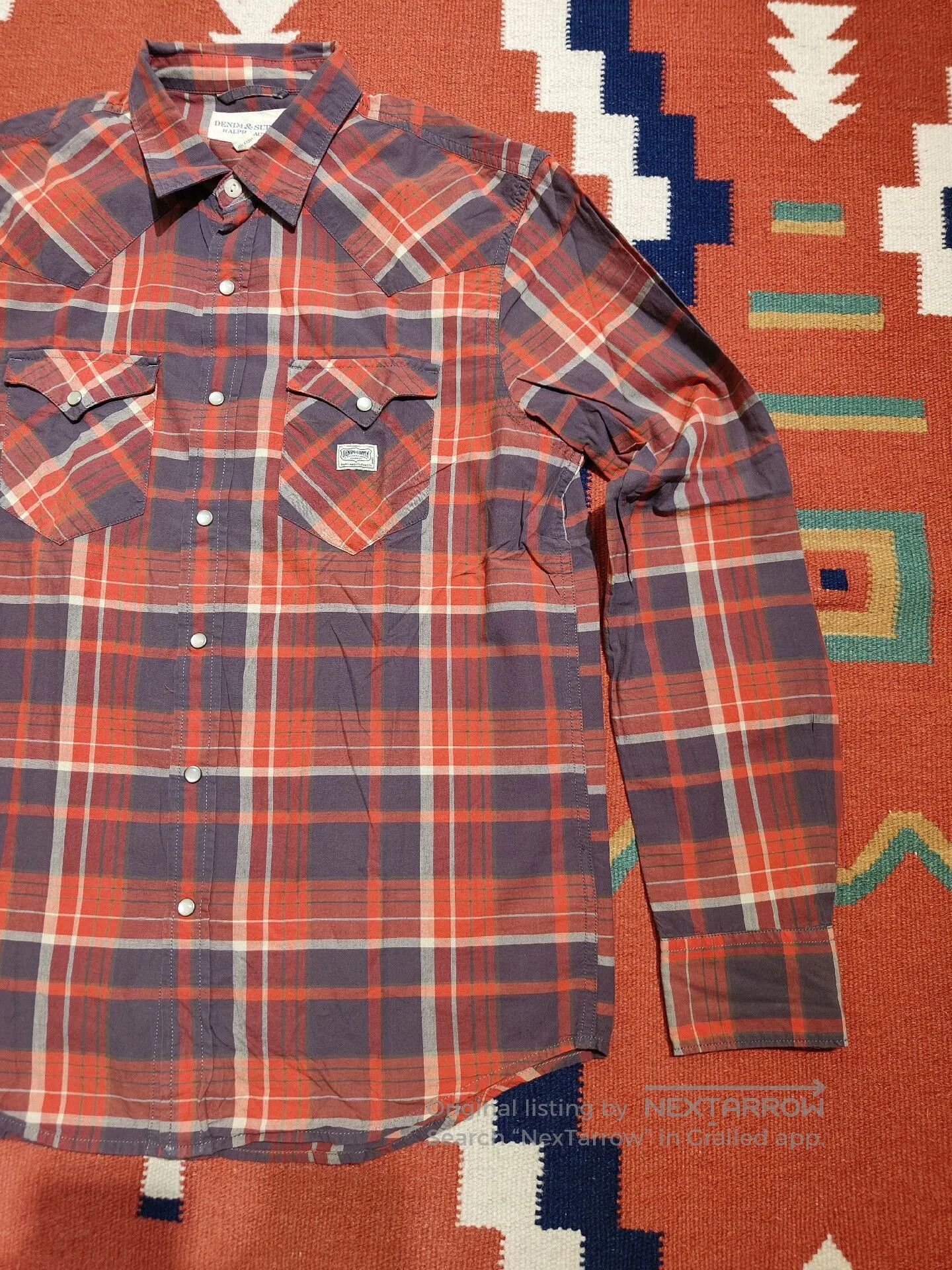 RRL Ralph Lauren RRL Western Plaid Shirt Polo Ralph Lauren. Size US M / EU 48-50 / 2 - 2 Thumbnail