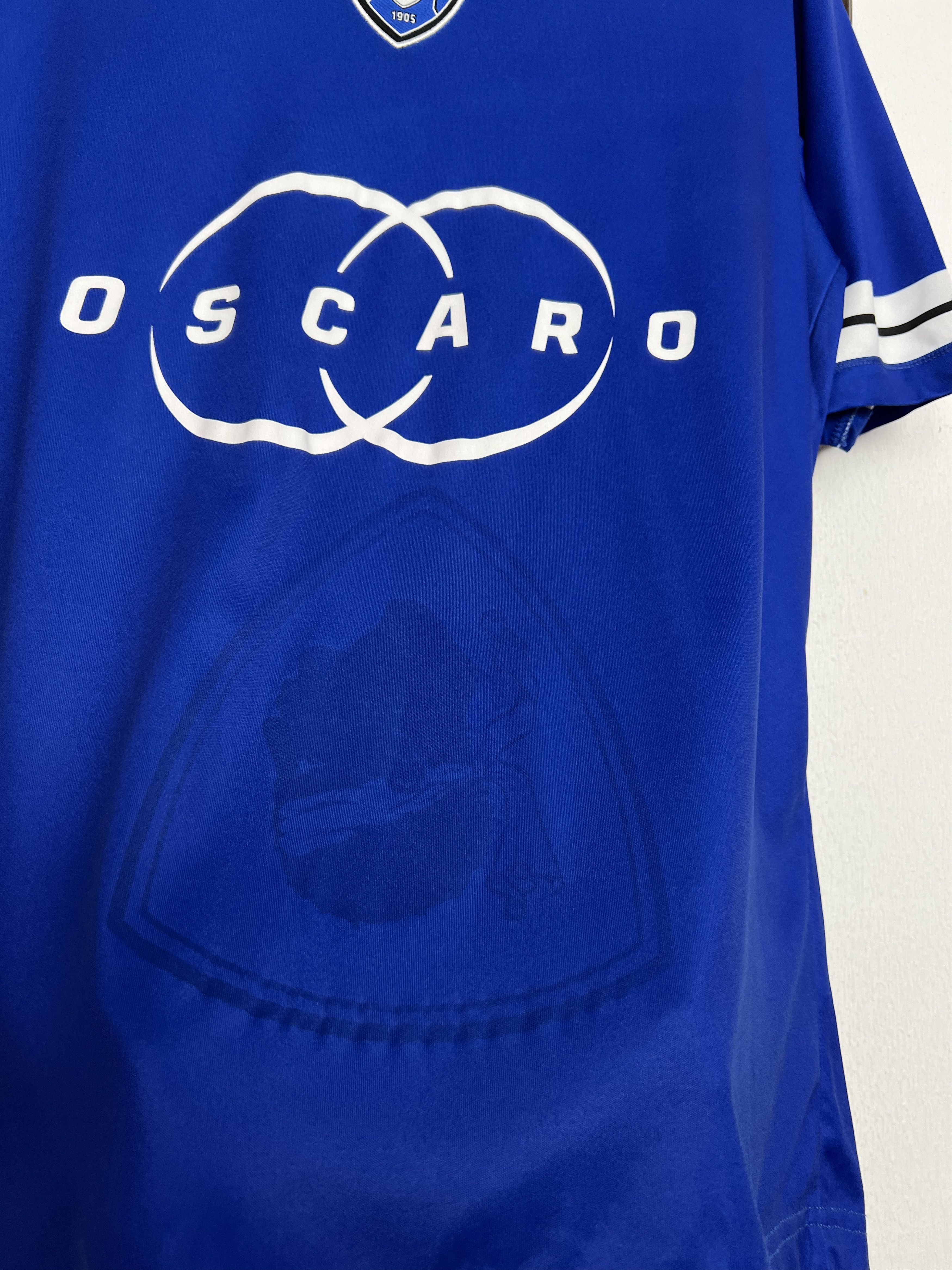 Kappa SC Bastia Home football shirt 2013 Soccer Jersey Trikot Size US XL / EU 56 / 4 - 4 Thumbnail