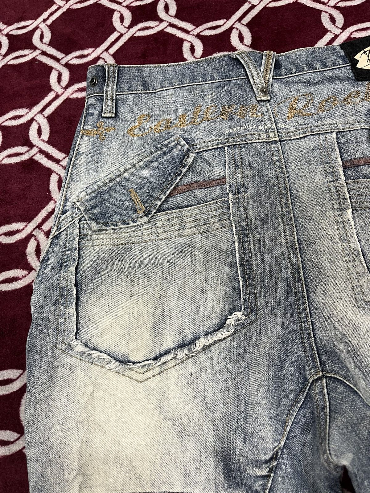 PPFM PPFM Destruct Product Eastern Rock Denim Size US 30 / EU 46 - 11 Thumbnail