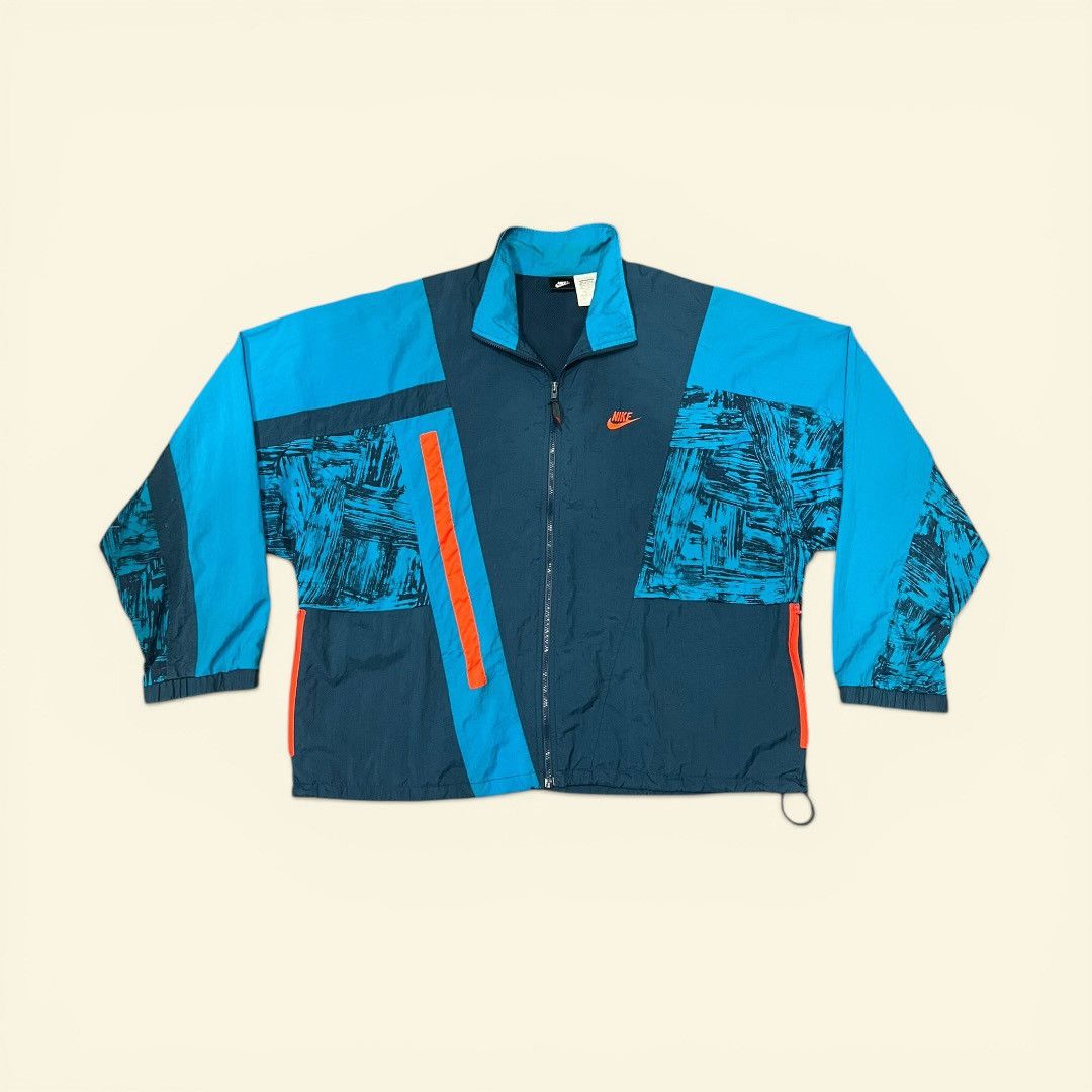 Nike 90’s Vintage Adidas Lightweight Spray Jacket (Mens L) Size US L / EU 52-54 / 3 - 1 Thumbnail
