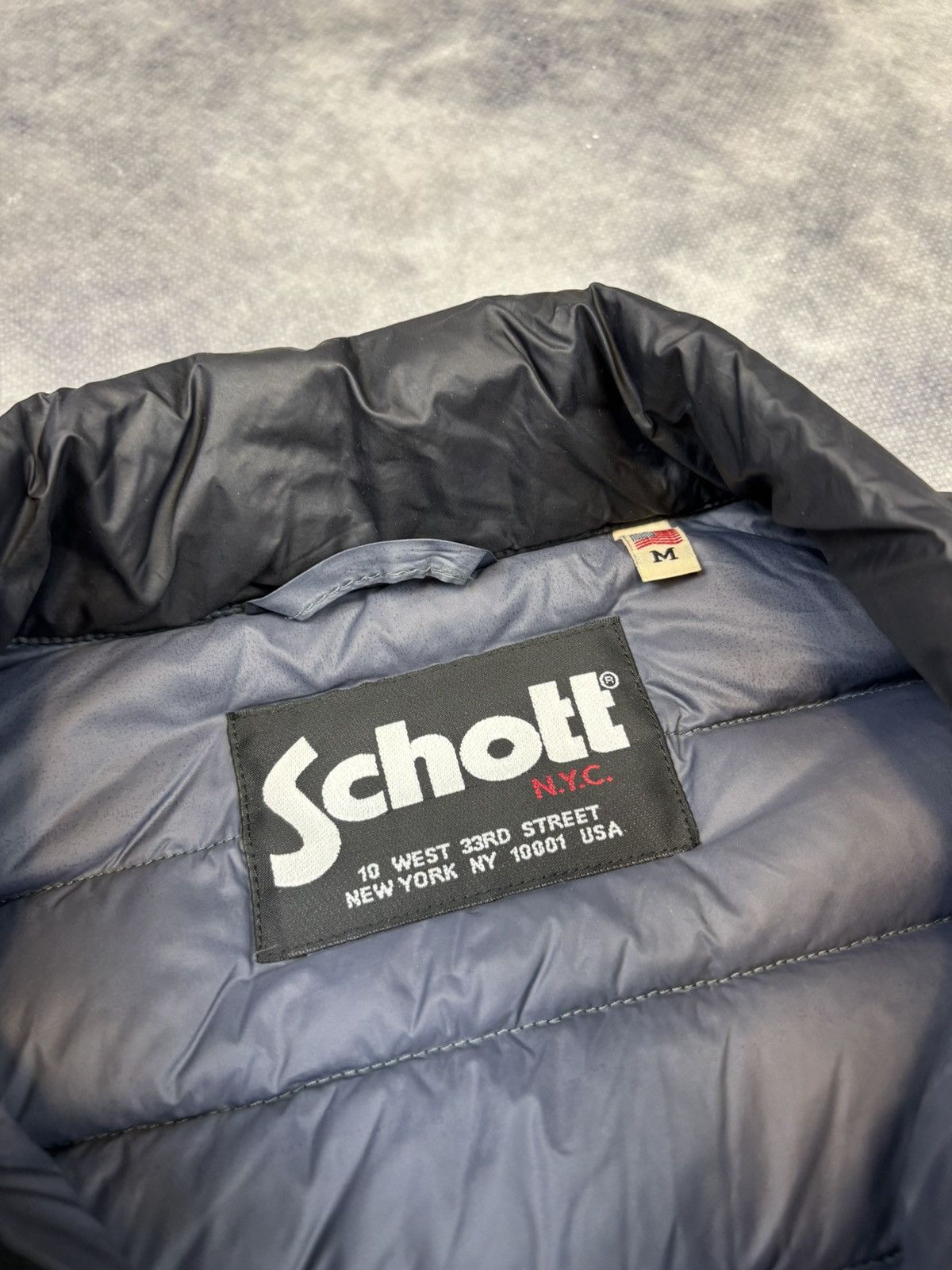 Schott Vintage Schott USA NY light jacket Streetwear y2k 90s bomber Size M / US 6-8 / IT 42-44 - 3 Thumbnail