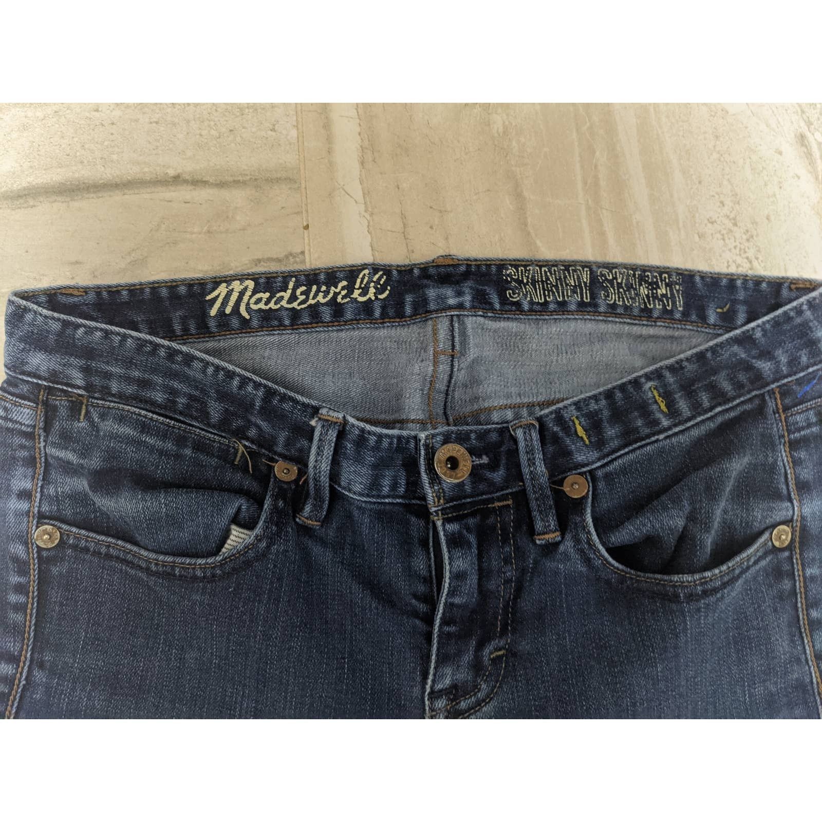 Madewell Madewell Skinny Skinny Jeans sz 26x32 Size 26" / US 2 / IT 38 - 3 Thumbnail