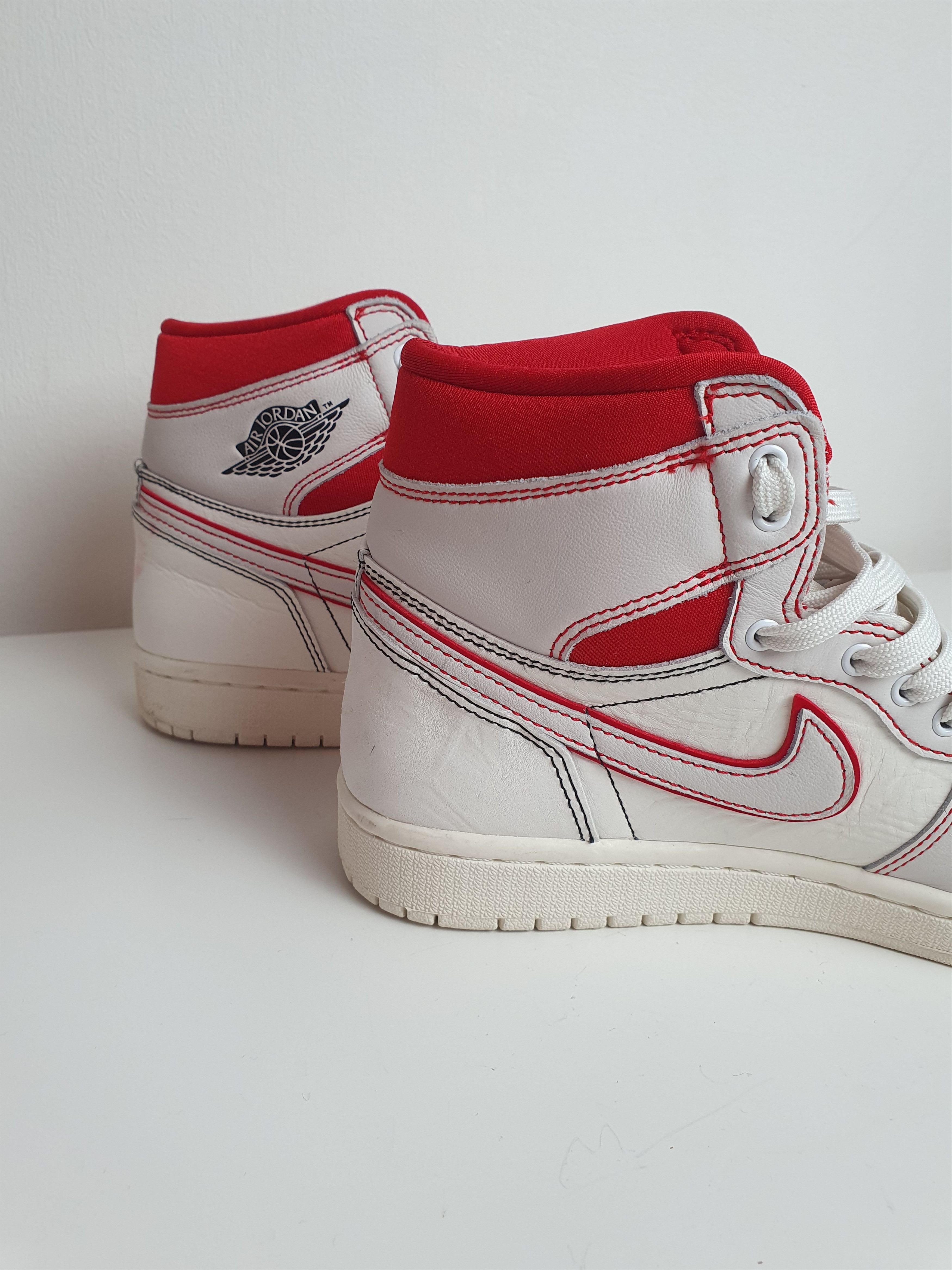 Jordan Brand × Nike Vintage Men's shoes Nike Air Jordan HIGH PHANTOM GYM RED Size US 7 / EU 40 - 5 Thumbnail