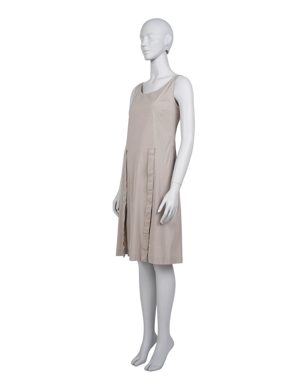 Prada Prada S/S1999 Beige Dress Size M / US 6-8 / IT 42-44 - 5 Thumbnail