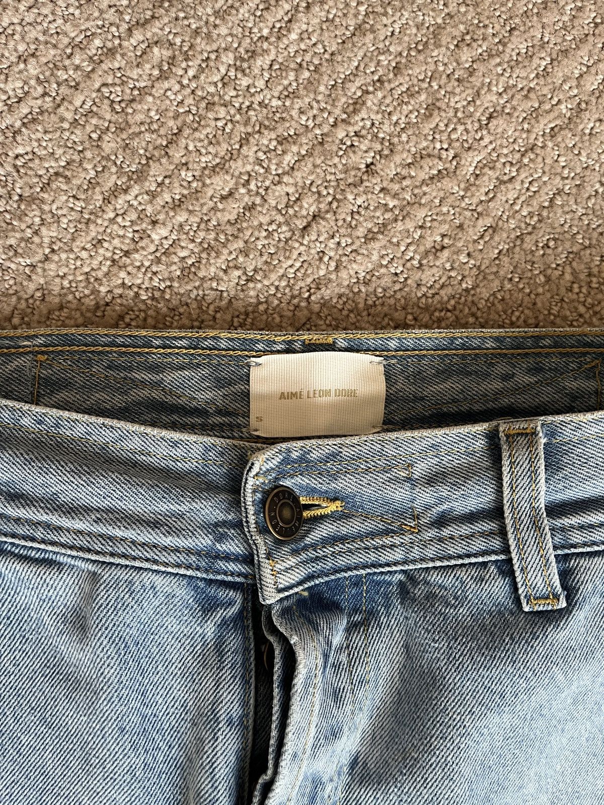 Aime Leon Dore RARE Denim Carpenters Size US 31 - 2 Thumbnail