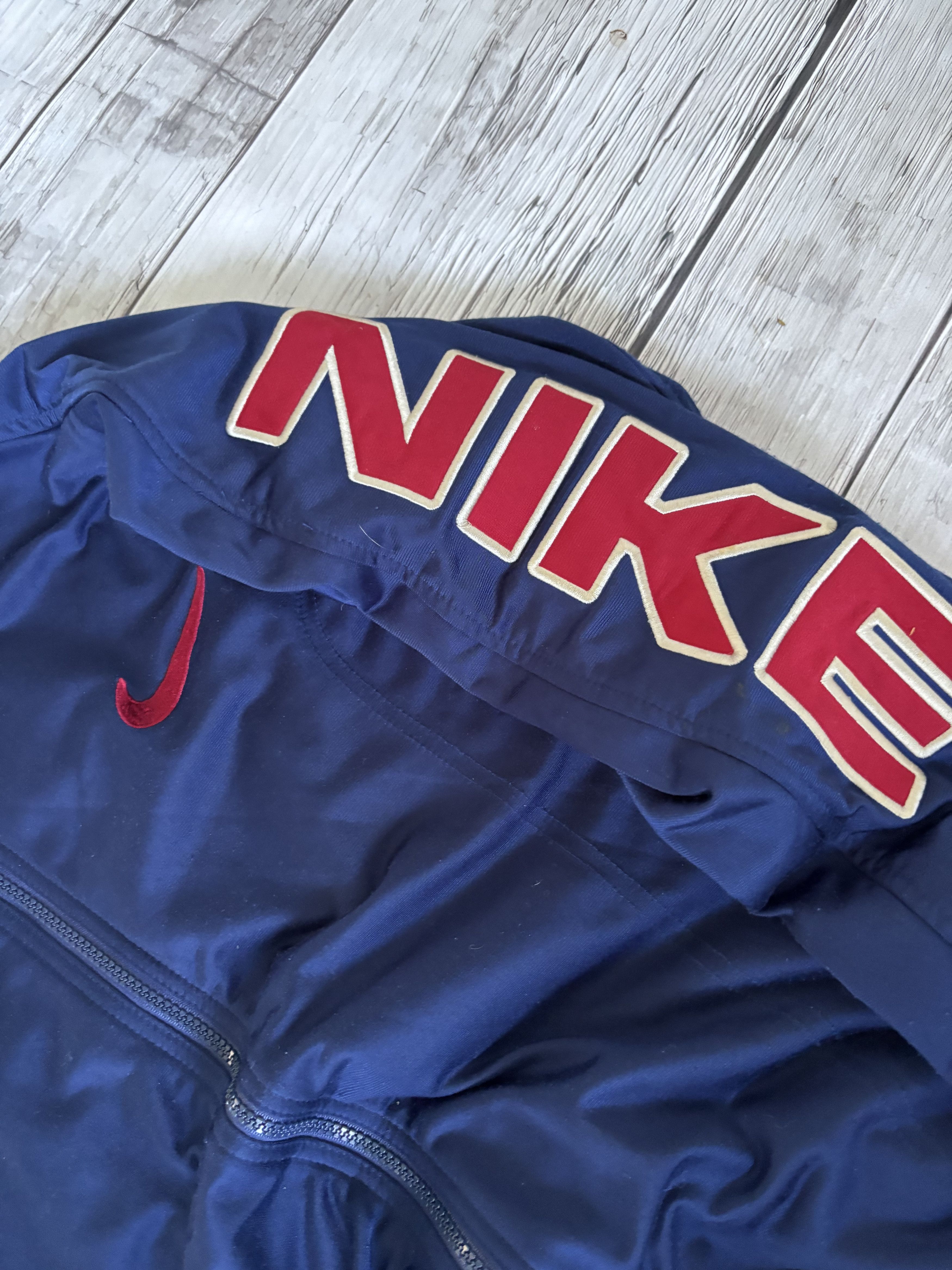 Nike Vintage Y2K Nike Nylon Drill Track Jacket Big Swoosh Size US M / EU 48-50 / 2 - 3 Thumbnail