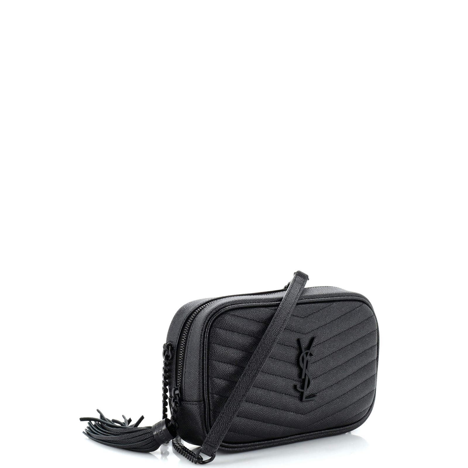 Yves Saint Laurent Lou Camera Bag Matelasse Chevron Leather Mini Size ONE SIZE - 2 Preview