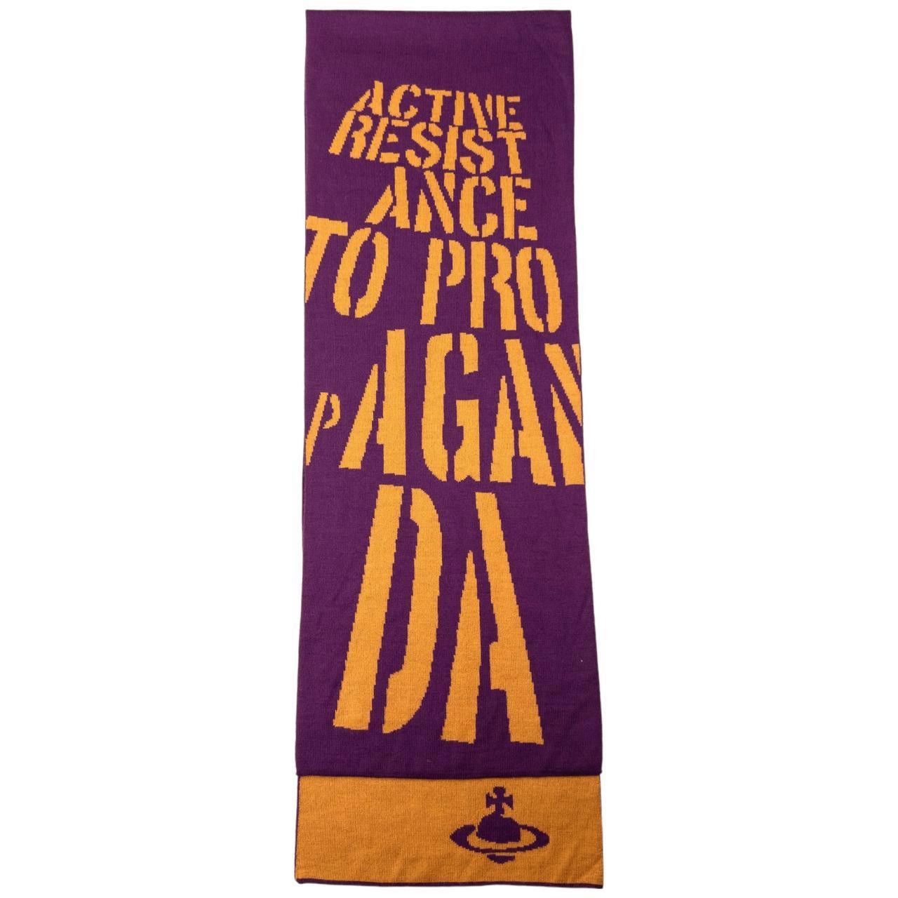 Vivienne Westwood Vintage Vivienne Westwood Active Resistance Scarf Size ONE SIZE - 1 Thumbnail