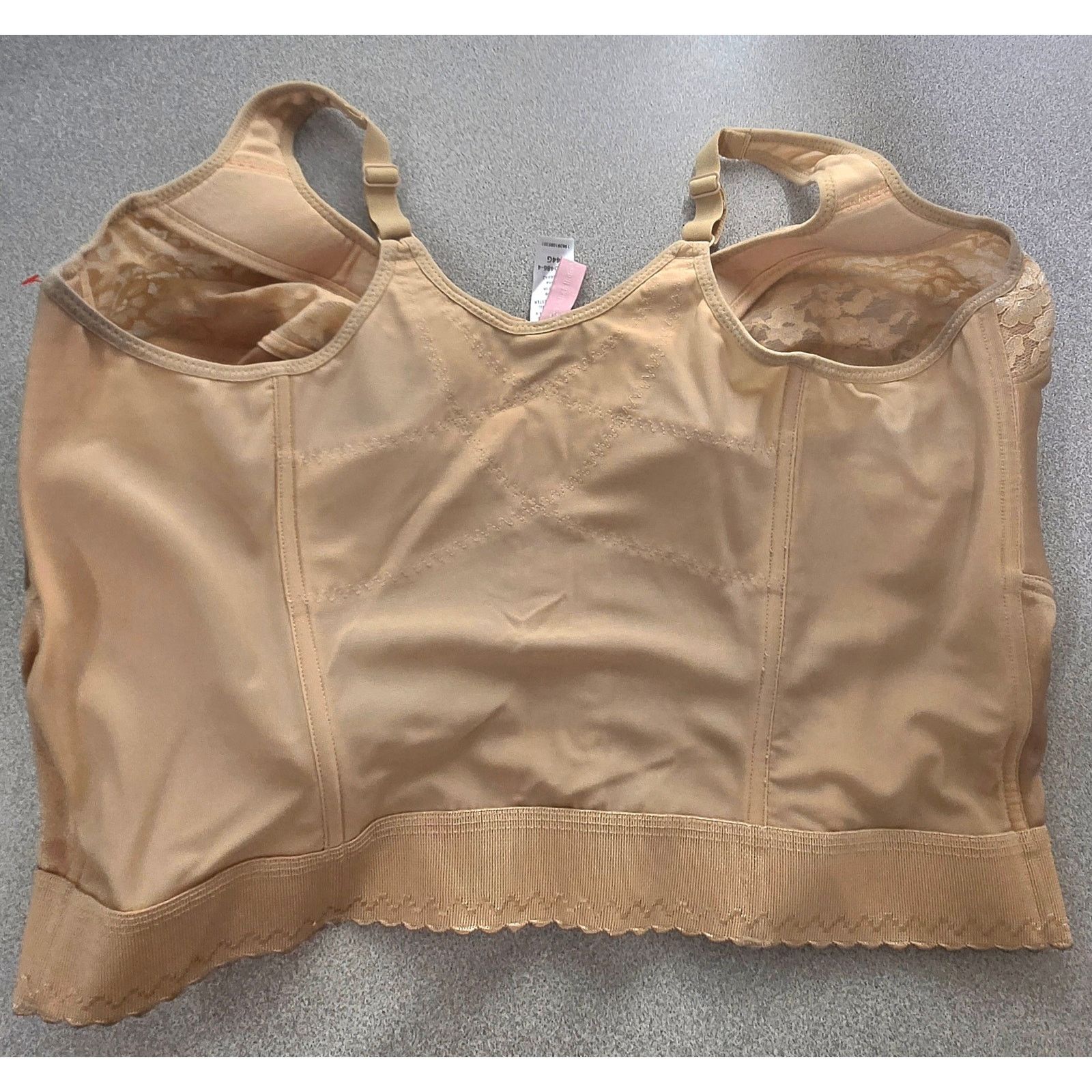 Other Comfort Choice Enhancer Wireless Longline Posture Bra 44G Size 4XL / US 24-26 - 2 Thumbnail