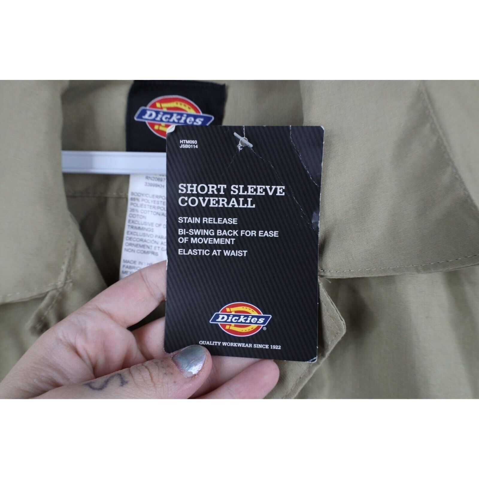 Dickies × Vintage Deadstock Vintage Y2K Dickies Short Sleeve Coveralls Size US L / EU 52-54 / 3 - 13 Thumbnail
