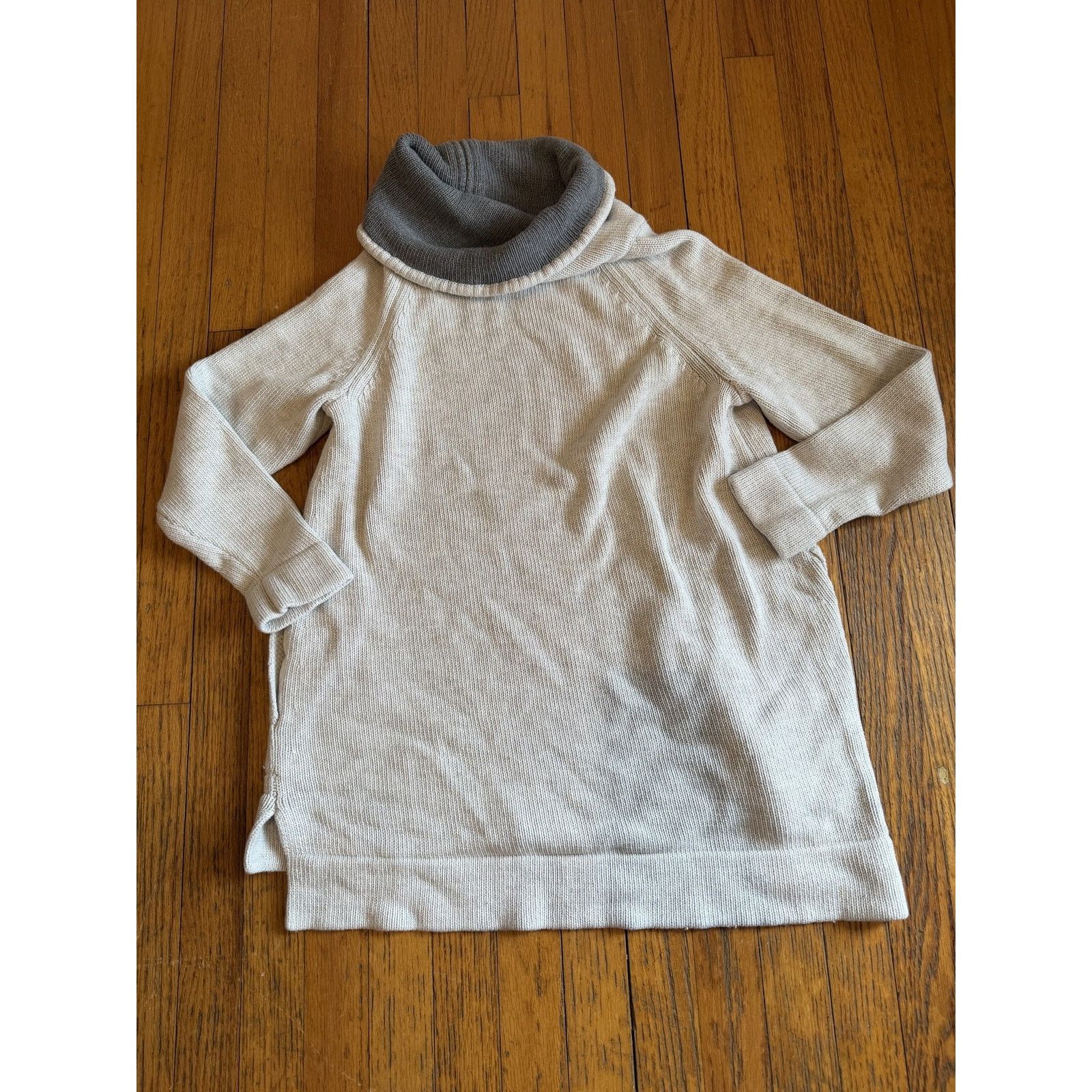 Soft Surroundings Soft Surroundings Sweater Tunic Womens PL Beige Cowl Neck Size L / US 10 / IT 46 - 5 Thumbnail