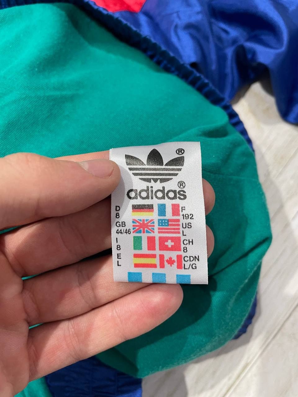 Adidas Vintage Adidas Nylon Tracksuit Jacket Pants Big Logo Size US L / EU 52-54 / 3 - 10 Thumbnail