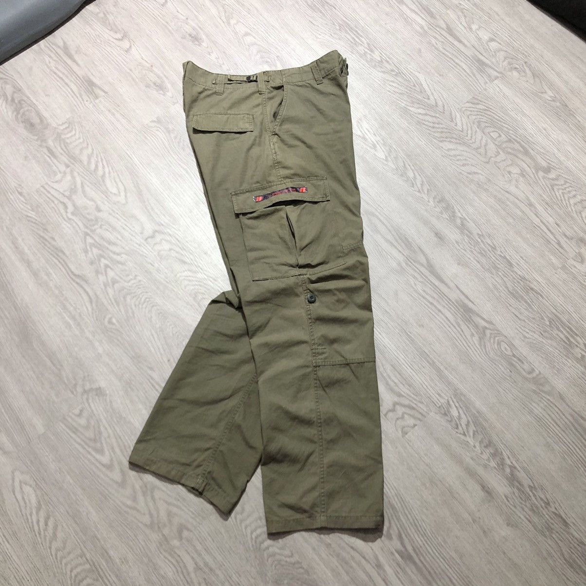 Wtaps 🇯🇵 2000s Wtaps Trousers Cotton Ripstop Cargo Pants Green Army Size US 34 / EU 50 - 1 Thumbnail