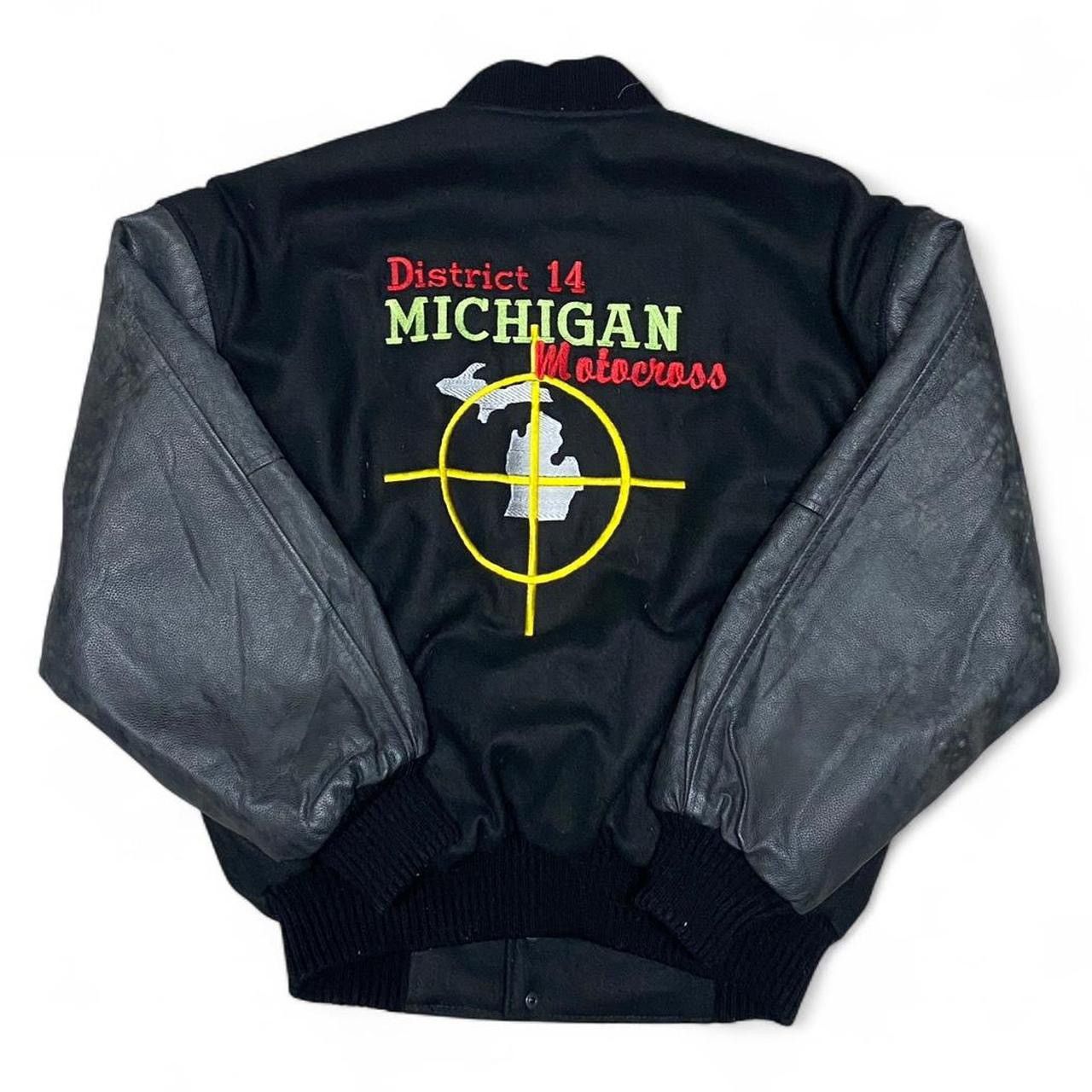 Other Vintage district 14 Michigan motocross varsity jacket Size US M / EU 48-50 / 2 - 1 Thumbnail