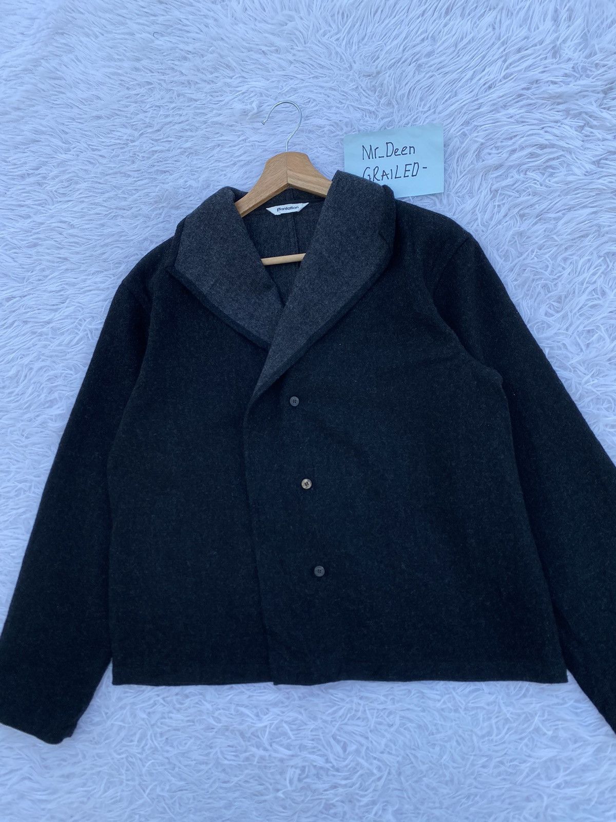 Issey Miyake Rare Vintage Plantation by Issey Miyake Wool Jacket Size US M / EU 48-50 / 2 - 5 Thumbnail