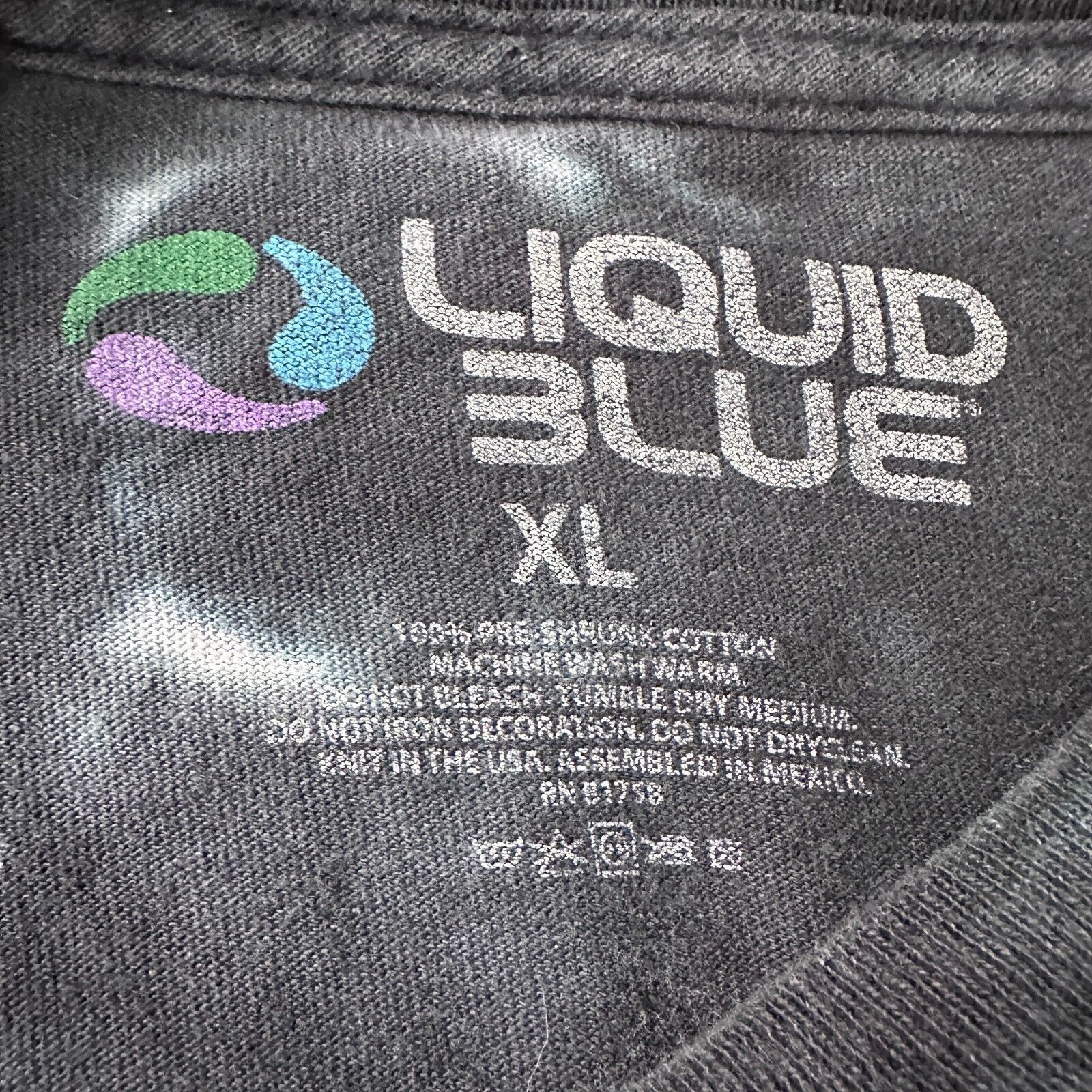 Liquid Blue Liquid Blue Mushrooms T-Shirt Men’s XL Tie-Dye Space Size US XL / EU 56 / 4 - 5 Thumbnail