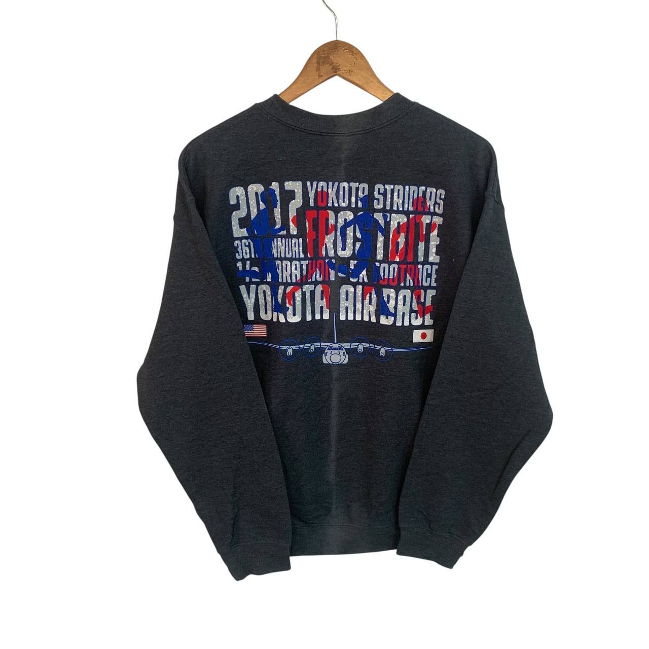 Vintage Running Event USA Japan Sweatshirt Yokota Strider