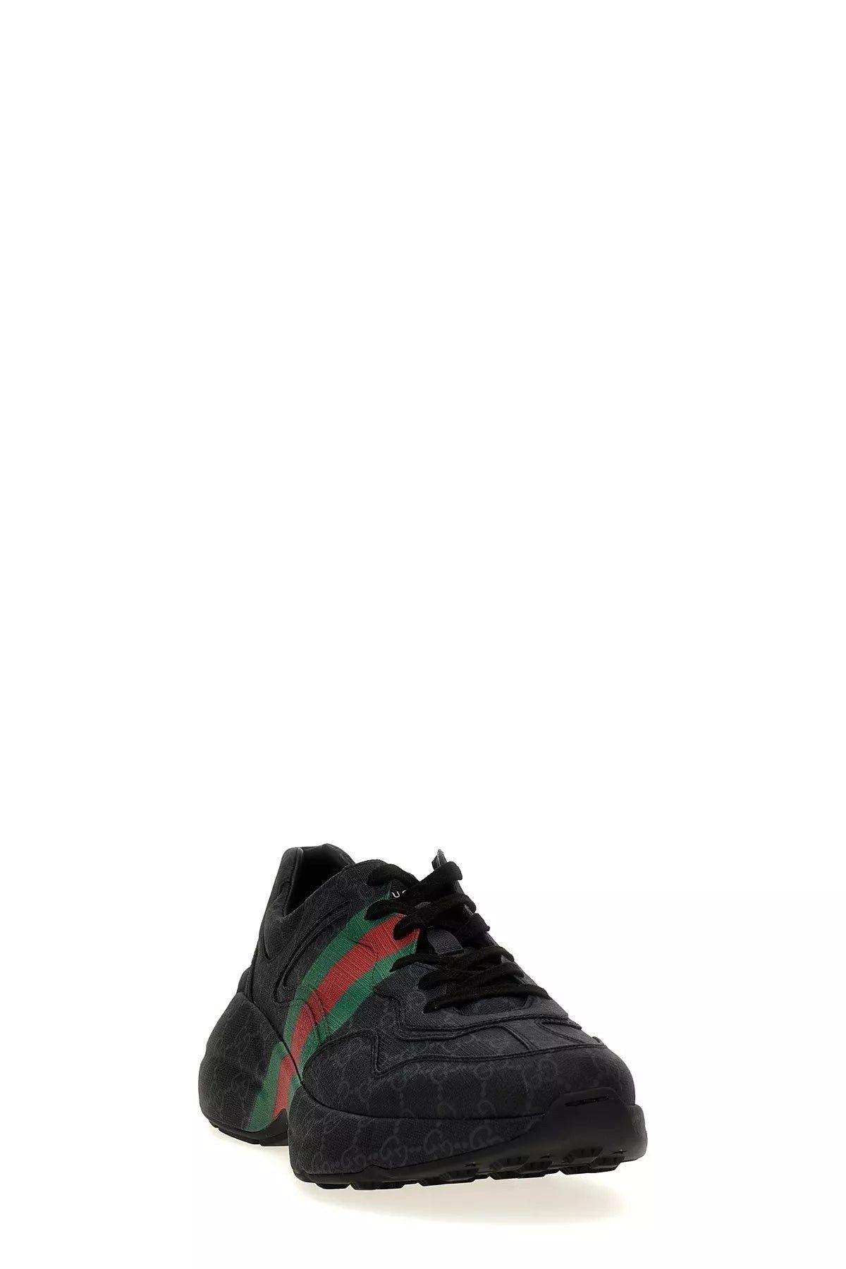 Gucci o1loc1c0625 GG Rhyton Sneakers in Black Size US 9.5 / EU 42-43 - 2 Thumbnail