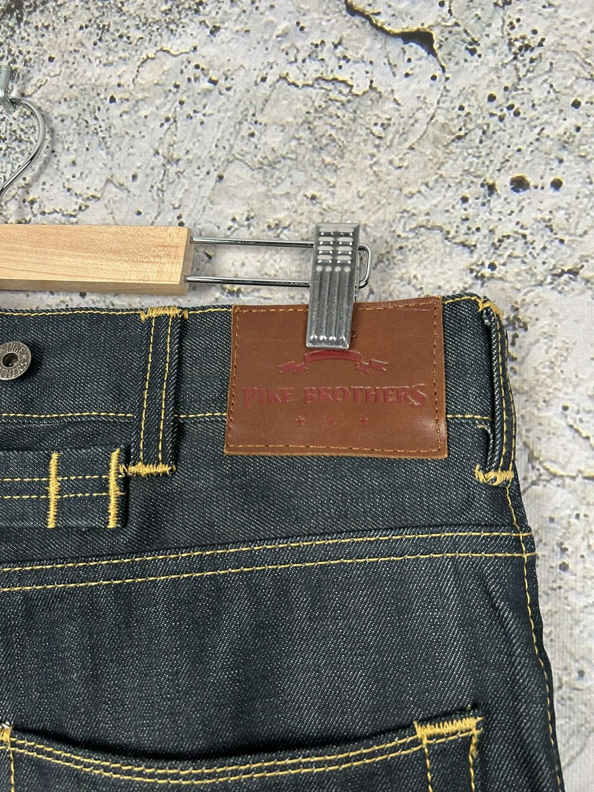 Japanese Brand Vintage Pike Brothers Selvedge Japanese Denim Roamer Pant Size US 34 / EU 50 - 8 Thumbnail