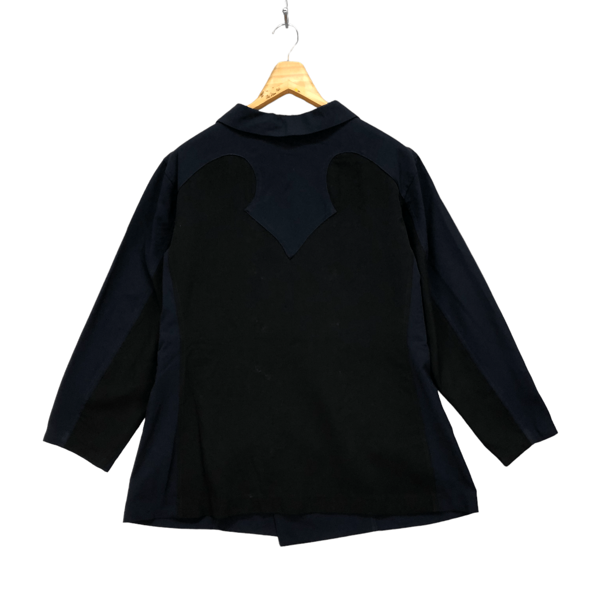 Yohji Yamamoto WORKSHOP BY YOHJI YAMAMOTO DOUBLE BREASTED COAT #5307-183 Size US S / EU 44-46 / 1 - 10 Thumbnail