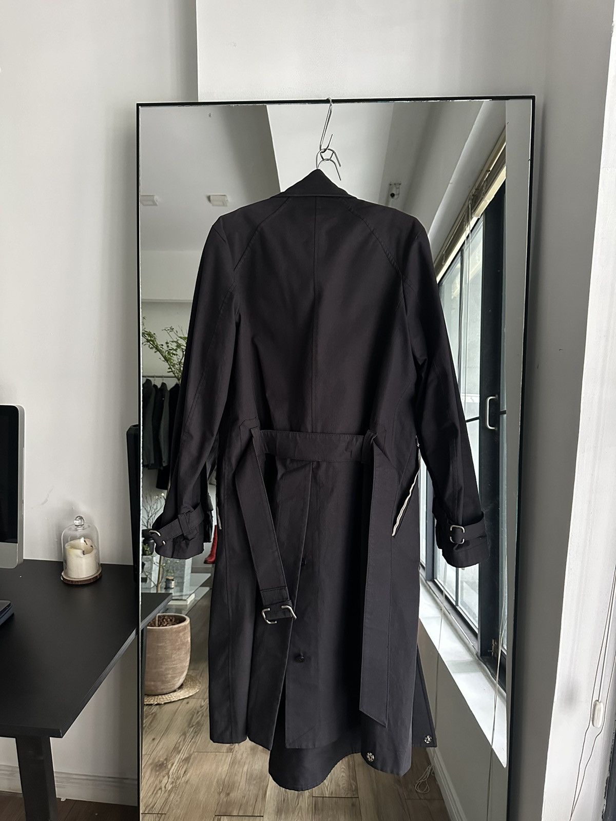 Carol Christian Poell Self Edge Tailored Crossfront Trench Coat Size US S / EU 44-46 / 1 - 8 Thumbnail