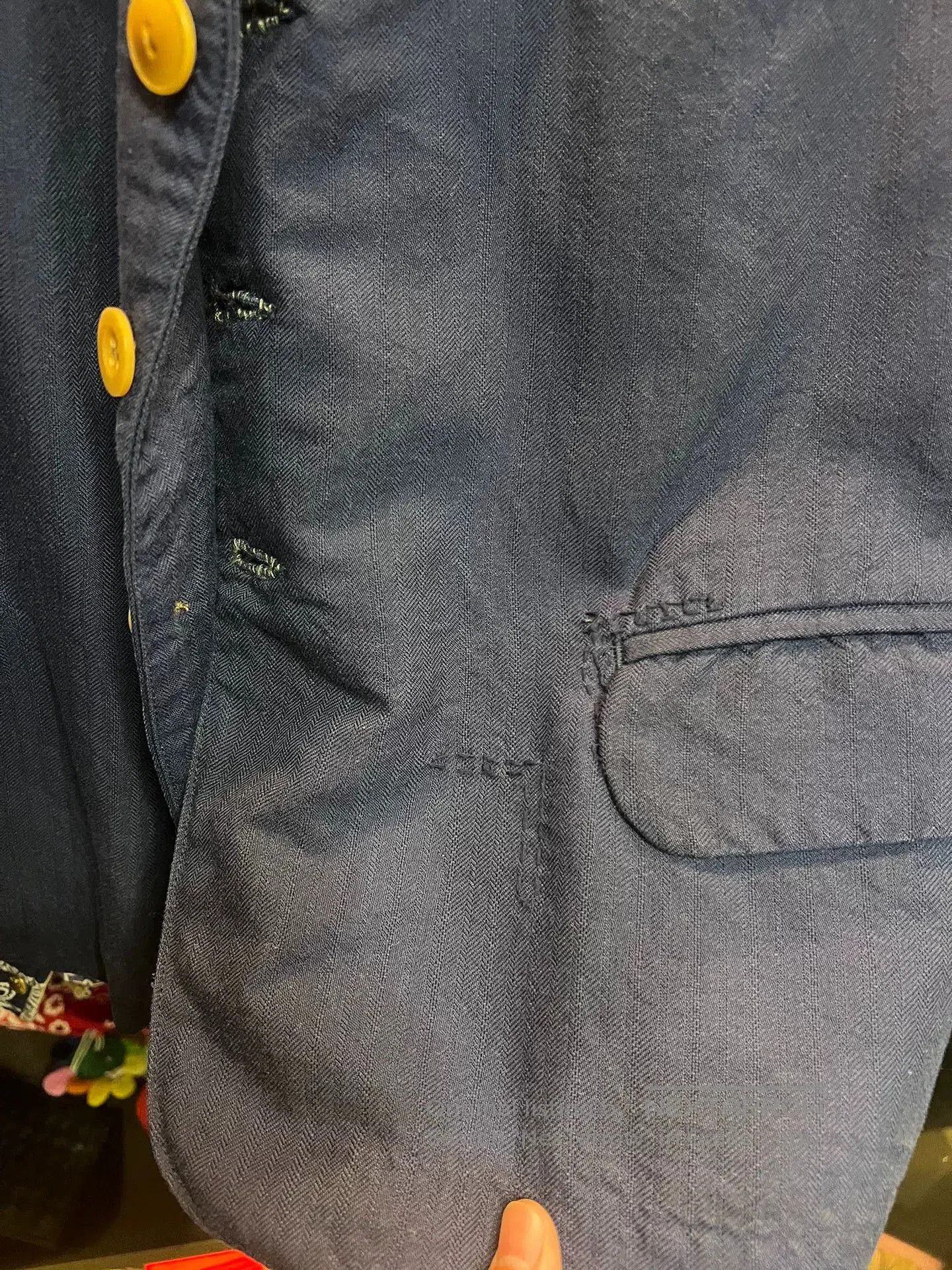 Visvim visvim tailored blazer in navy blue. Size US S / EU 44-46 / 1 - 2 Thumbnail