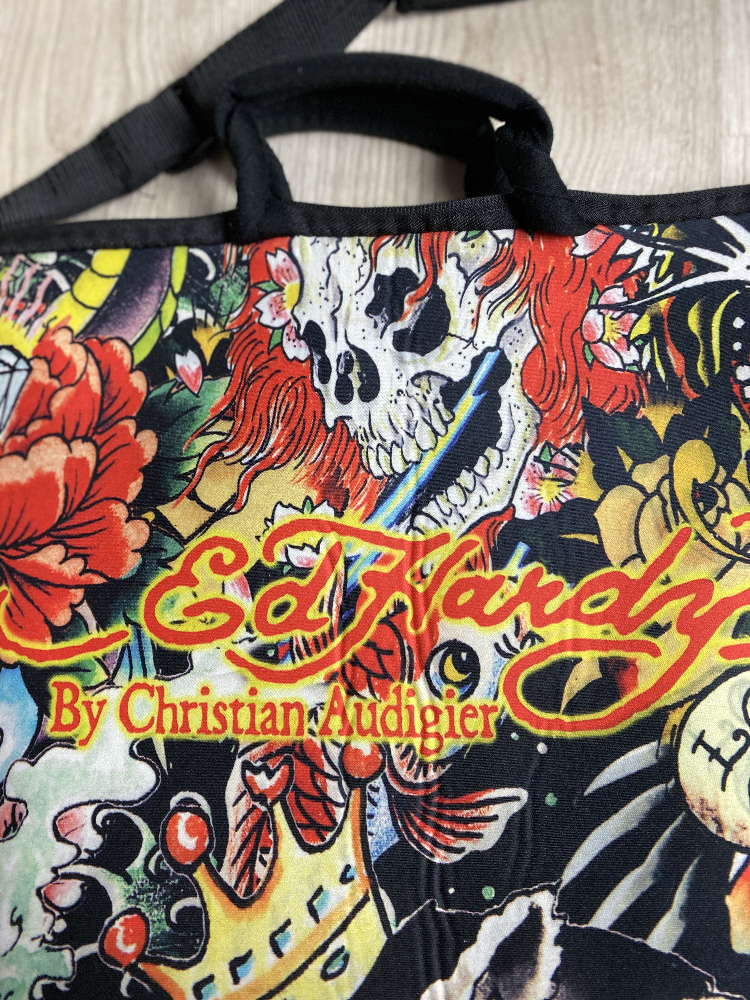 Christian Audigier × Ed Hardy Ed Hardy laptop notebook bag avant garde y2k 00s Size ONE SIZE - 2 Thumbnail