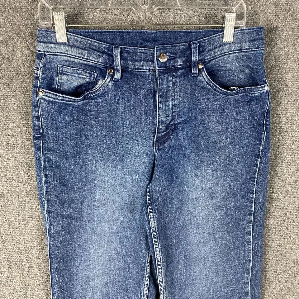 Other Venus Capri Jeans Women's Size 8 Denim Stretch Cotton Blend Size 30" / US 8 / IT 44 - 2 Thumbnail