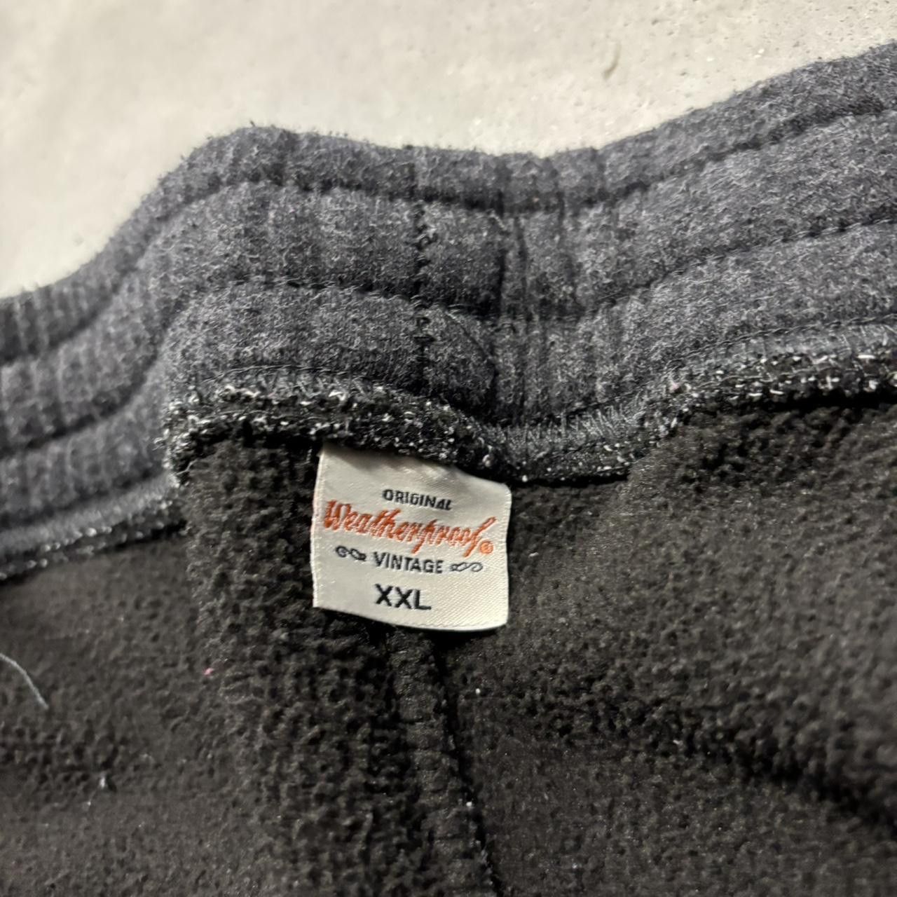 Japanese Brand × Vintage Crazy Vintage Y2K/2000s Dark Grey Black Essential Sweatpants! Size US 36 / EU 52 - 7 Thumbnail