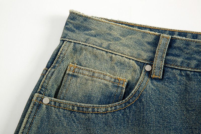 Jean × Vintage Vintage Washed Hole Wide Leg Logging Jeans Size US 36 / EU 52 - 7 Thumbnail