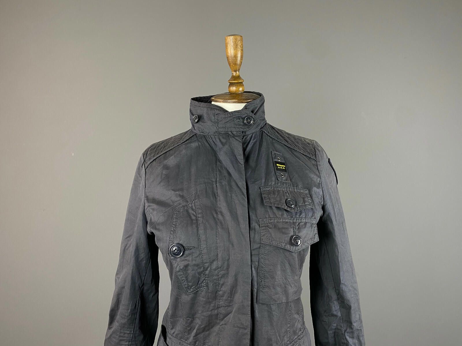 Eddie Bauer Ladies Blauer USA Black Button Down Nylon Jacket Size S Size S / US 4 / IT 40 - 2 Thumbnail