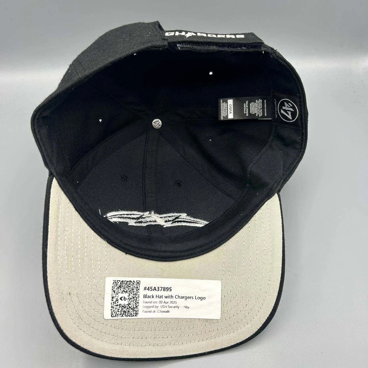 47 Brand Los Angeles LA Chargers Hat Men Embroidered Snap Back Size ONE SIZE - 2 Thumbnail