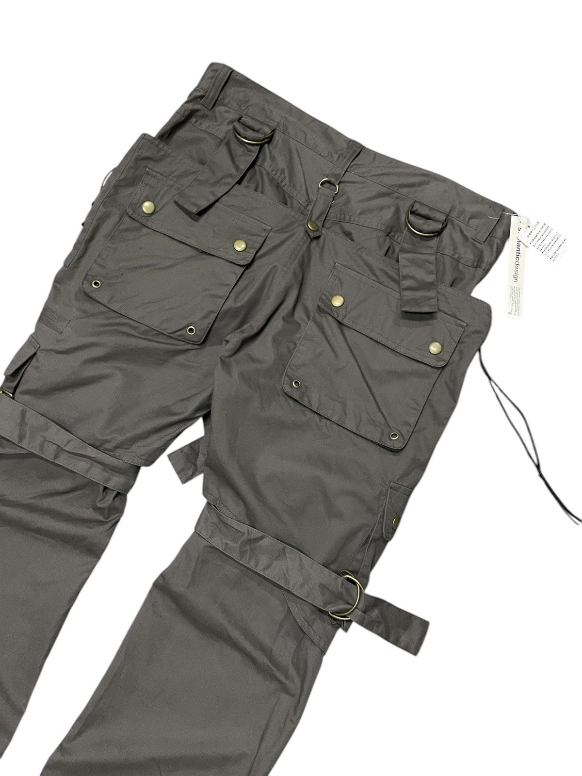If Six Was Nine × Tornado Mart × semanticdesign NWT Semantic Design Laces Up Detachable Flare Pants Size US 32 / EU 48 - 15 Thumbnail