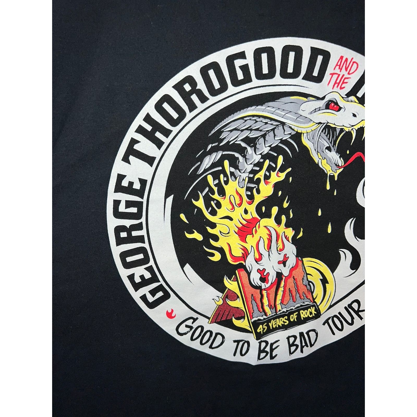 Gildan George Thorogood & The Destroyers Shirt Good To Be Bad Tee L Size US L / EU 52-54 / 3 - 2 Thumbnail